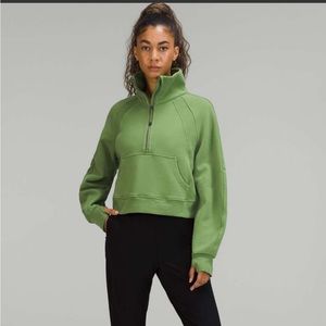 Lululemon Scuba Oversized Funnel Neck Half Zip Size XS